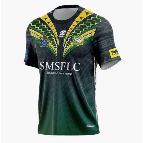 Cook Islands RLWC 2026 Training T Shirt Sizes S-7XL!