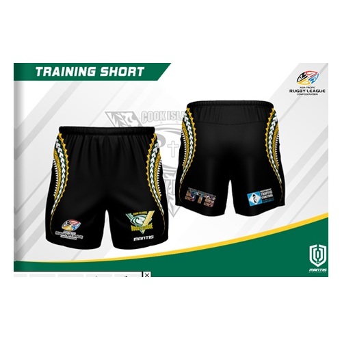 Cook Islands 2022 Rugby League World Cup Training Shorts Sizes S-5XL!