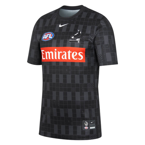 Collingwood Magpies AFL 2022 Pre Match Shirt Sizes S-3XL!