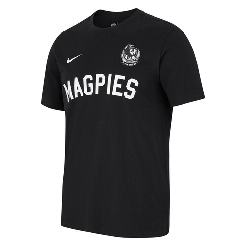 Collingwood Magpies AFL 2023 Graphic Tee T Shirt Black Sizes S-3XL! 