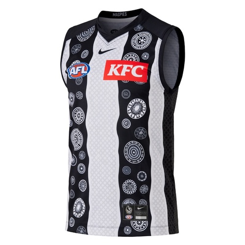 Collingwood Magpies AFL 2023 Indigenous Guernsey Sizes S-3XL!