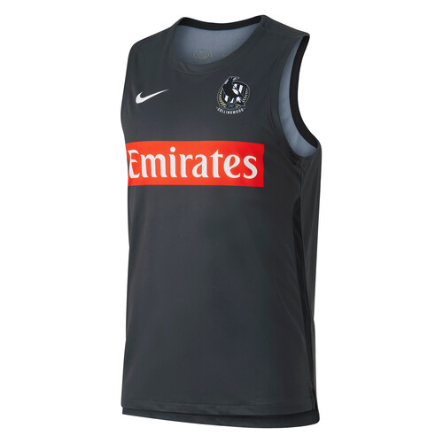 Collingwood Magpies AFL Training Singlet Sizes S-3XL! T3