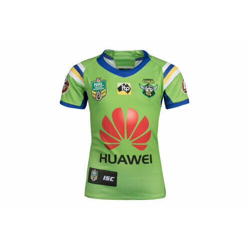 Canberra Raiders NRL Home ISC Jersey Kids Sizes 6-14! Clearance! T8