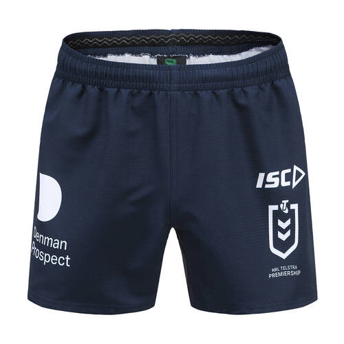 Canberra Raiders NRL ISC 2021 Players Navy Home Shorts Sizes S-5XL!