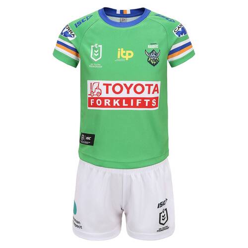 Canberra Raiders NRL ISC 2022 Heritage Jersey Toddlers Set Sizes 0-4!