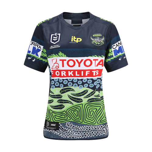 Canberra Raiders NRL ISC 2022 Indigenous Jersey Sizes S-5XL!