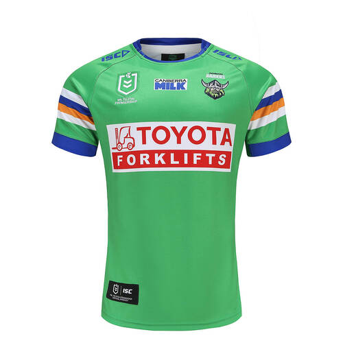 Canberra Raiders NRL ISC Home Jersey Sizes S-7XL! T3