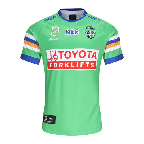 Canberra Raiders NRL ISC 2024 Home Jersey Sizes S-7XL!