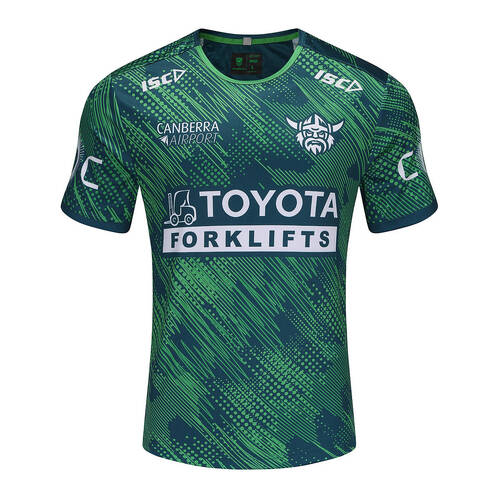 Canberra Raiders NRL ISC 2025 Players Run Out Shirt Sizes S-7XL!