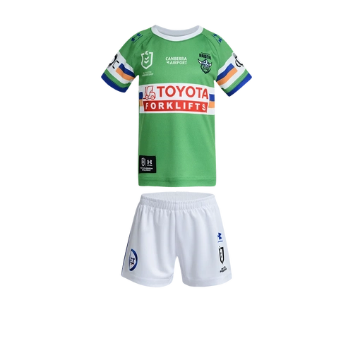 Canberra Raiders NRL Under Armor  2026 Home Jersey Toddlers Set Sizes 0-4!