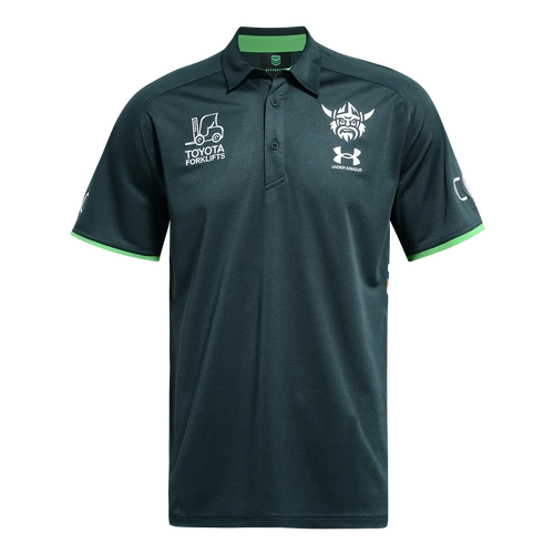 Canberra Raiders NRL Under Armor 2026 Players Daintree Polo Shirt Sizes S-7XL!