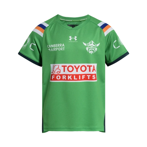 Canberra Raiders NRL Under Amour 2026 Training T Shirt Kids Sizes 6-16!