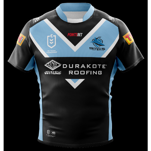 Cronulla Sharks NRL X Blades Away Jersey Sizes S-6XL! In Stock T9