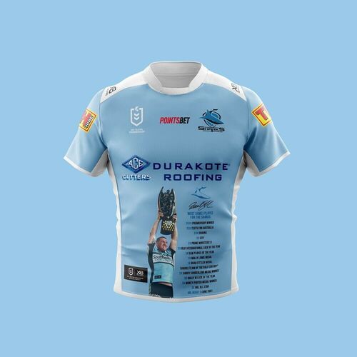 Cronulla Sharks 2022 NRL Mens Flannel Shirt