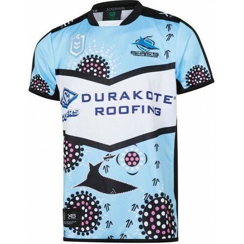 Buy 2022 Cronulla Sharks NRL Home Jersey - Youth - NRL Jerseys