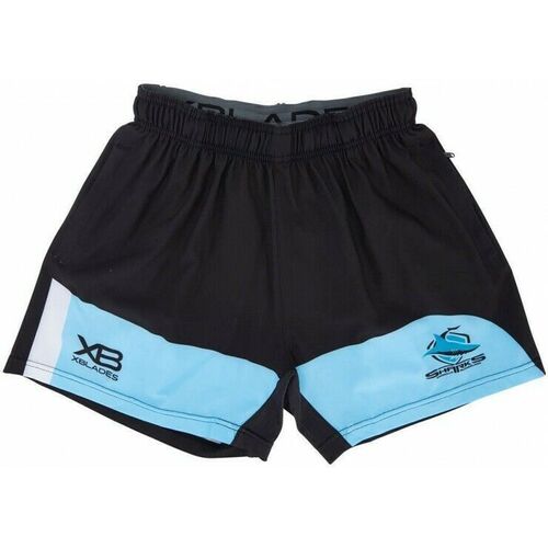 Cronulla Sharks NRL Players X Blades Black Training Shorts Size XL & 2XL! T9