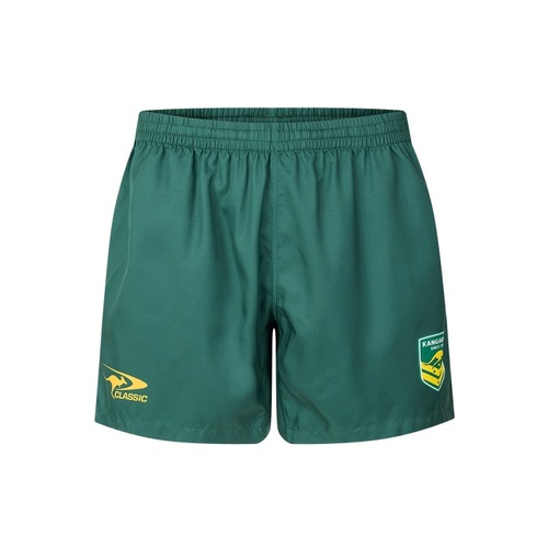 Australian Kangaroos 2024/25 ARL Players Performance Gym Shorts Sizes S-7XL!