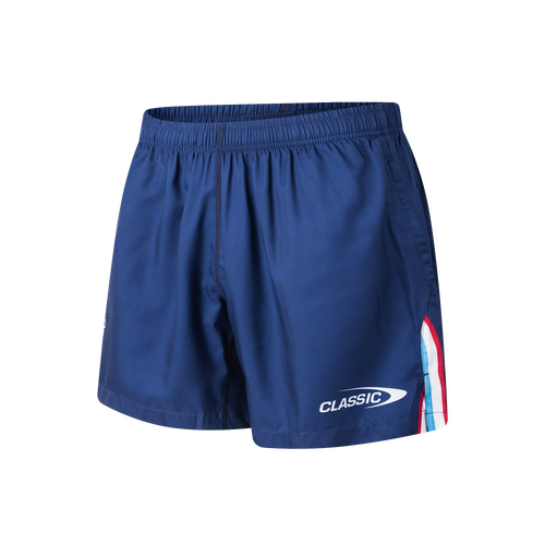 Auckland Blues 2026 Super Rugby Classic Training Gym Shorts Sizes S-3XL!