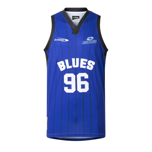 Auckland Blues 2026 Super Rugby Classic Basketball Singlet Sizes S-3XL!