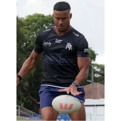 Canterbury Bulldogs NRL 2024 Classic Captains Run Shirt Sizes S-7XL!