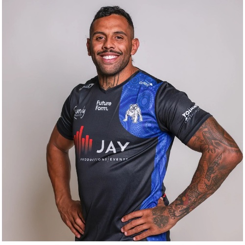 Canterbury Bulldogs NRL 2024 Classic Indigenous Training Shirt Sizes S-7XL!