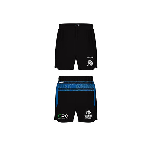 Canterbury Bankstown Bulldogs NRL 2024 Classic Indigenous Training Shorts Sizes S-7XL!