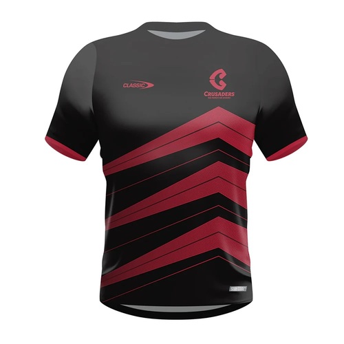 Canterbury Crusaders 2024 Super Rugby Classic Pro Training T-Shirt Sizes S-7XL!
