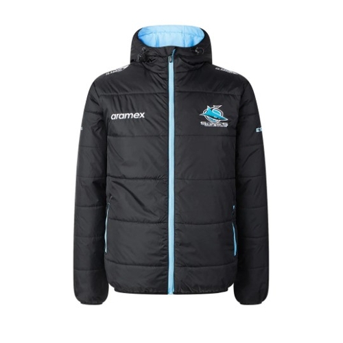 Cronulla Sharks 2026 NRL Classic Players Puffer Jacket Sizes S-3XL!