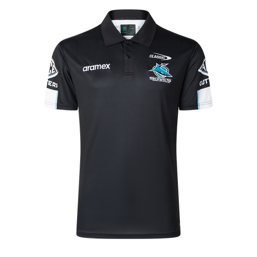 Cronulla Sharks 2026 NRL Classic Media Polo Shirt Sizes S-7XL!