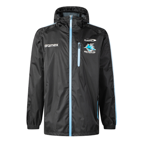 Cronulla Sharks 2026 NRL Classic Players Wet Weather Jacket Sizes S-7XL!