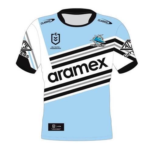 Cronulla Sharks NRL 2024 Heritage Jersey Toddlers Infants Set Sizes 0-4!