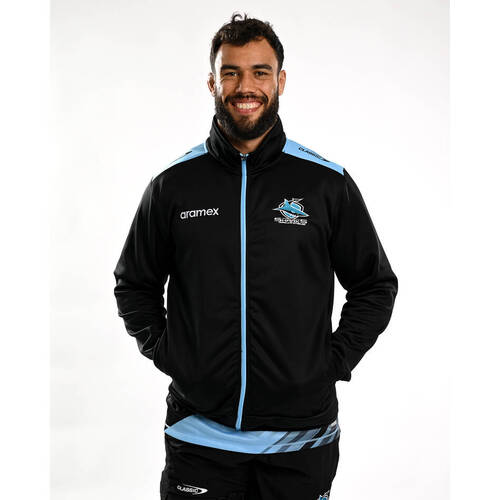 Cronulla Sharks 2024 NRL Classic Players Track Jacket Sizes S-3XL!