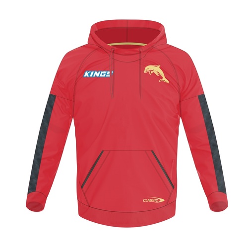 The Dolphins NRL 2024 Classic Players Hoody Hoodie Sizes S-7XL!