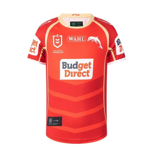 The Dolphins NRL 2026 Classic Home Jersey Toddlers Set Sizes 0-6!