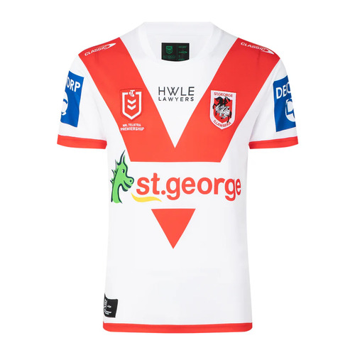 St George ILL Dragons NRL 2024 Classic Home Jersey Sizes S-7XL!
