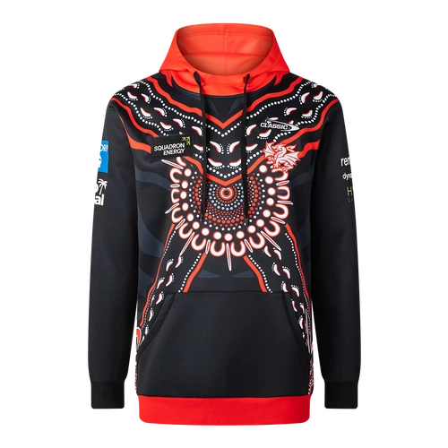 St George ILL Dragons NRL 2025 Classic Indigenous Hoody Sizes S-7XL!