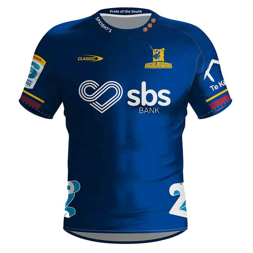 Otago Highlanders 2024 Super Rugby Classic Home Jersey Sizes S-7XL!