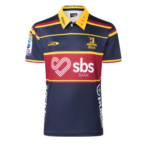 Otago Highlanders 2026 Super Rugby Classic Home Jersey Sizes S-7XL!