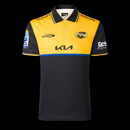 Wellington Hurricanes 2026 Super Rugby Classic Team Polo Sizes S-7XL!