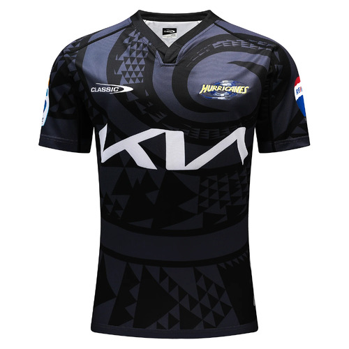 Wellington Hurricanes 2024 Super Rugby Classic Away Jersey Sizes S-7XL!