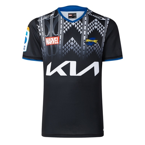 Hurricanes 2025 Marvel Super Rugby Captain America Warm Up Shirt Sizes S-3XL!