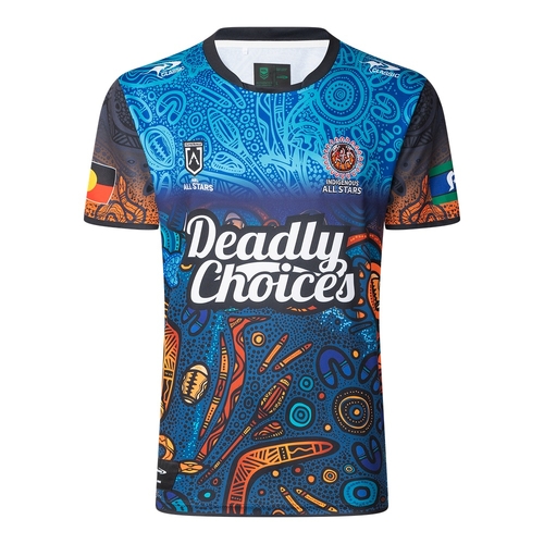 IAS Indigenous All Stars 2025 Players Home Jersey Sizes S-7XL!