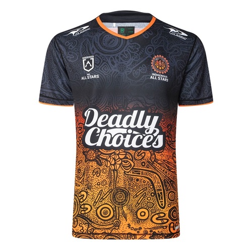 IAS Indigenous All Stars 2025 Players Training Shirt Sizes S-7XL!