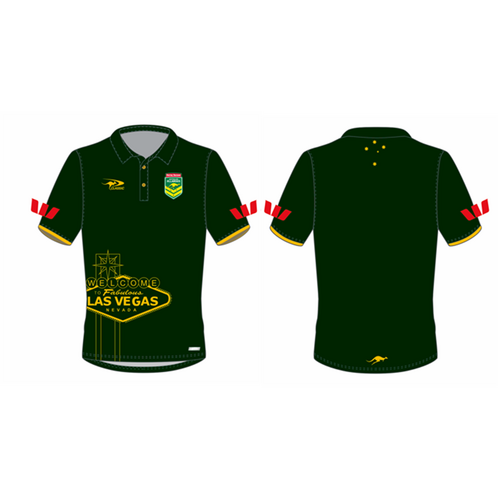 Australian Jillaroos 2025 ARL Players Vegas Media Polo Unisex Sizes S-3XL!