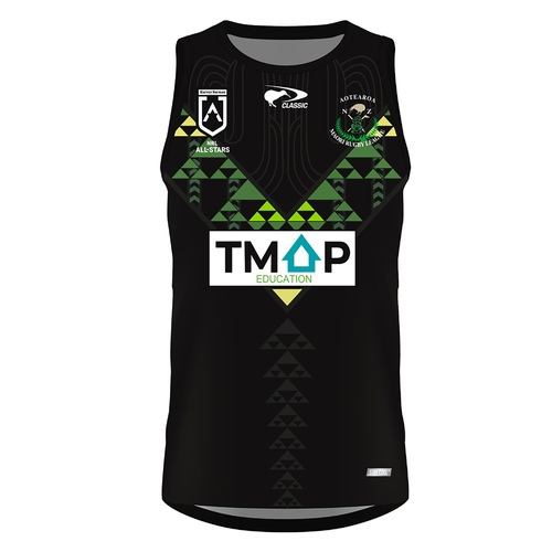 New Zealand Maori NRL All Stars 2024 Players Training Singlet Size S-7XL!
