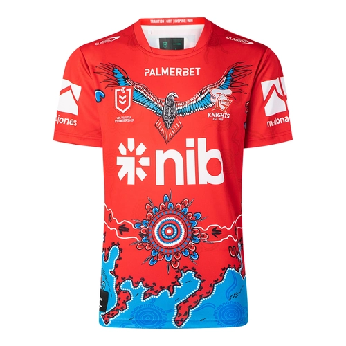 Newcastle Knights NRL 2026 Classic Indigenous Jersey Toddlers Set Sizes 0-6!
