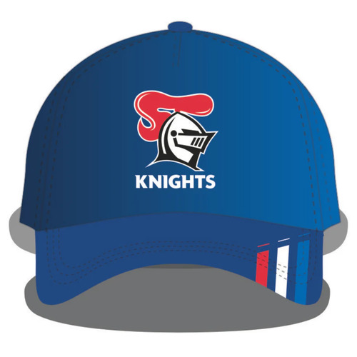 Newcastle Knights NRL 2024 Classic Adult Players Media Hat/Cap!