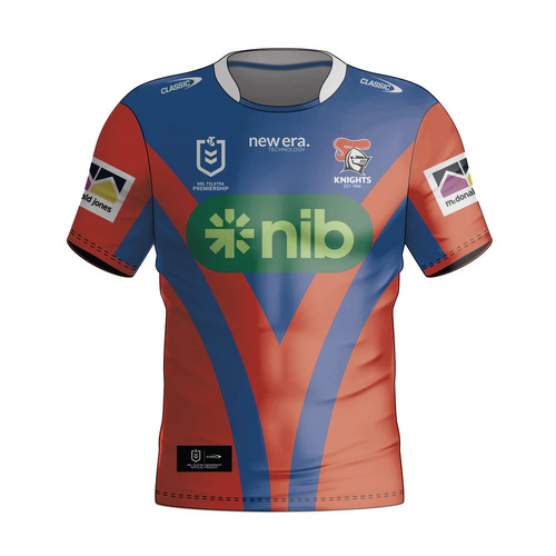 Newcastle Knights NRL 2024 Classic Home Jersey Sizes S-7XL!