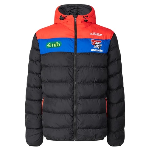 Newcastle Knights NRL 2025 Classic Players Puffer Jacket Sizes S-7XL!