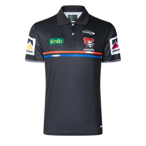 Newcastle Knights NRL 2025 Media Polo Shirt Sizes S-7XL!